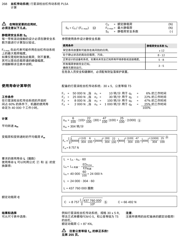 力士樂(lè)行星滾柱絲杠